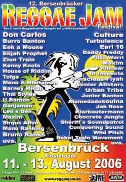 12. Reggae Jam - Bersenbrück 
